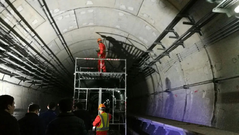 秦都地铁线路病害整治及养护维修